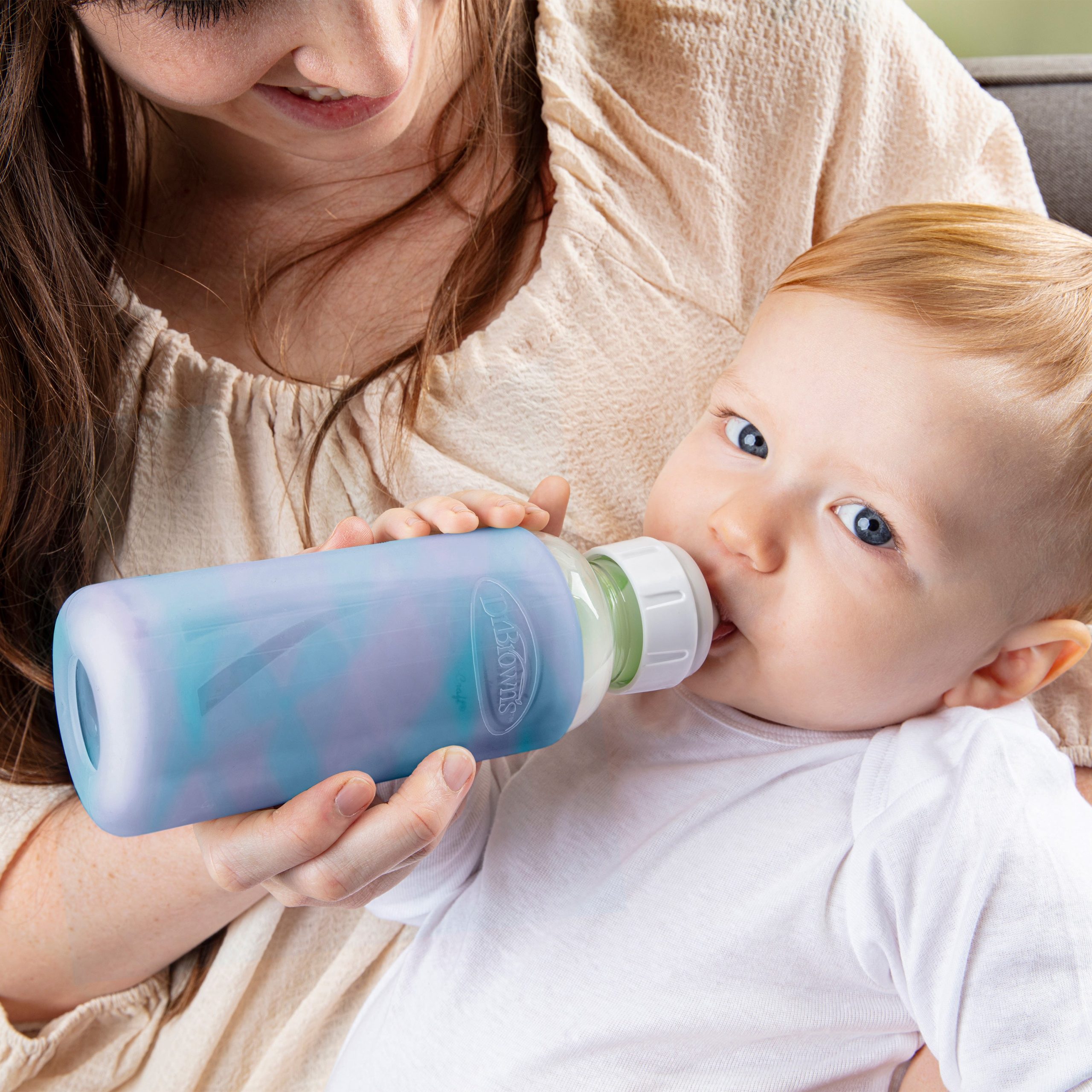 Dr. Brown's Natural Flow® Options+™ Narrow Glass Bottle Silicone Sleeves - Image 4