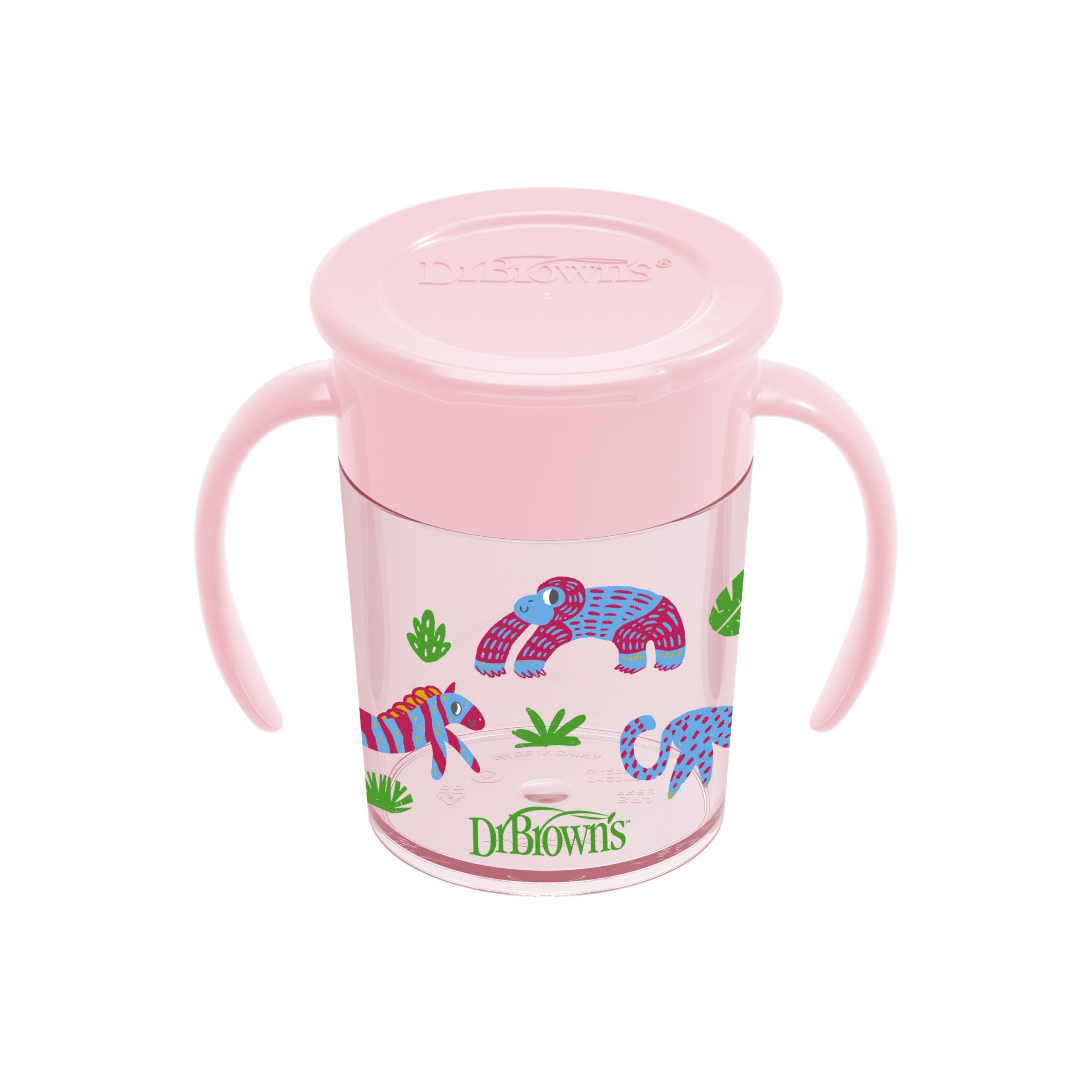 Dr. Brown's Milestones™ Cheers360™ Cup. Pink. 7 oz - Image 3