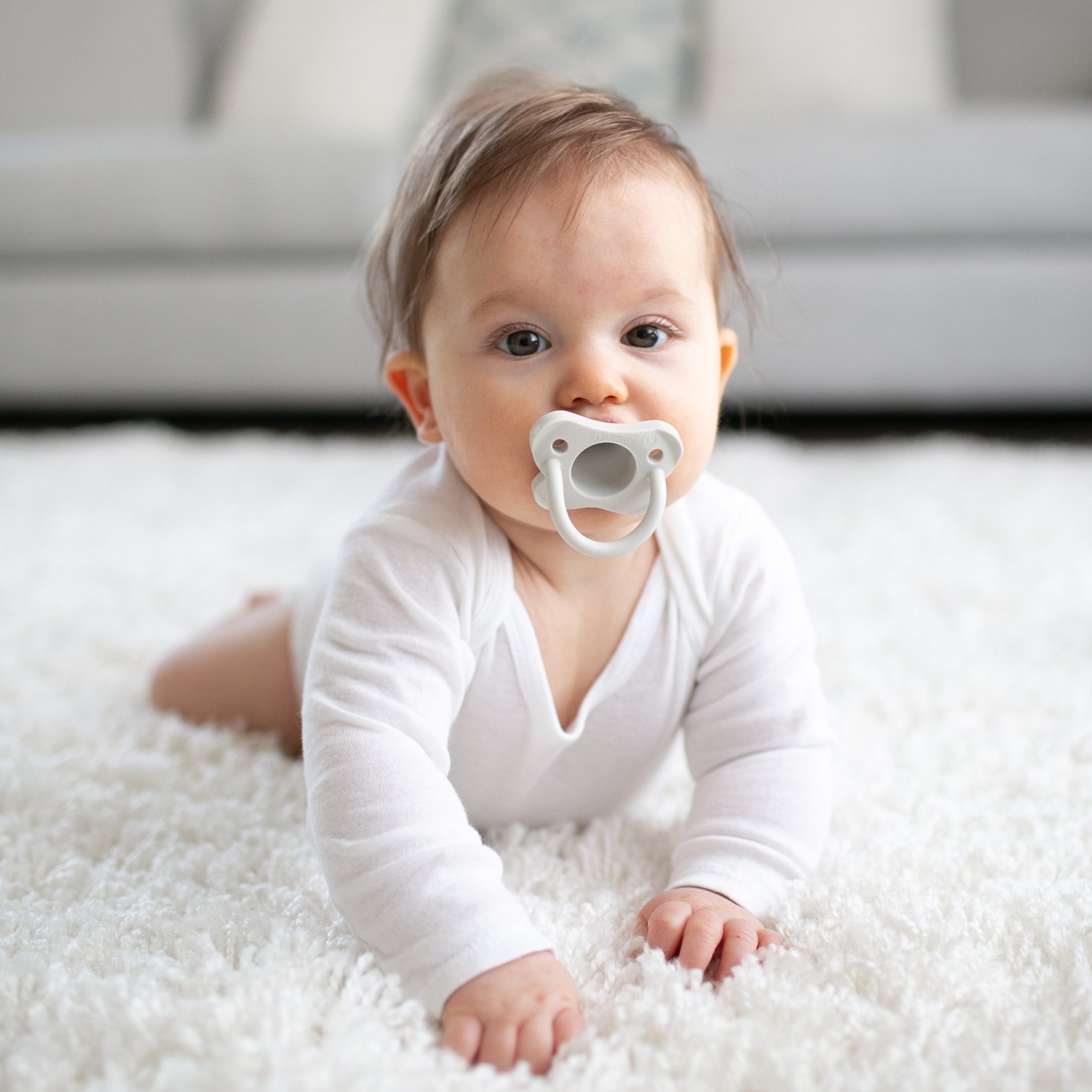 Dr. Brown's® HappyPaci™ 100% Silicone One-Piece Pacifier - Image 4