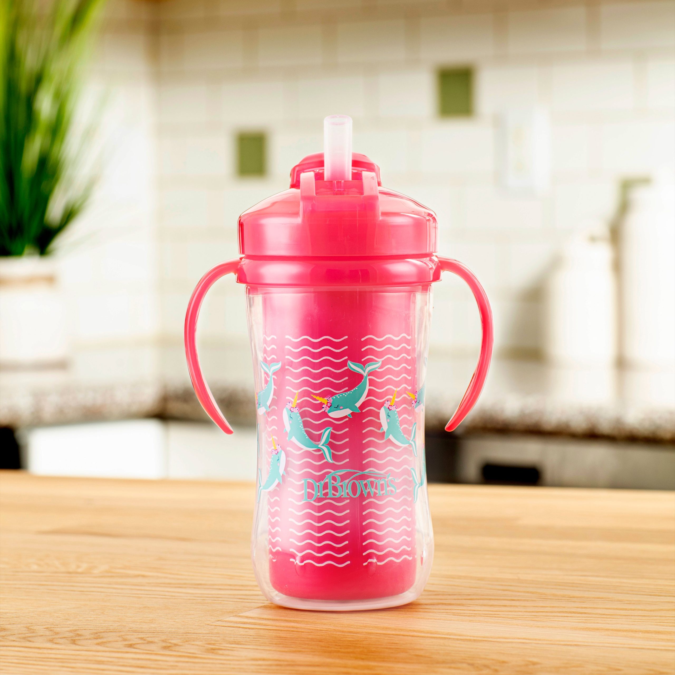 Dr. Brown's Milestones™ Insulated Straw Cup. 2-Pack - Image 3