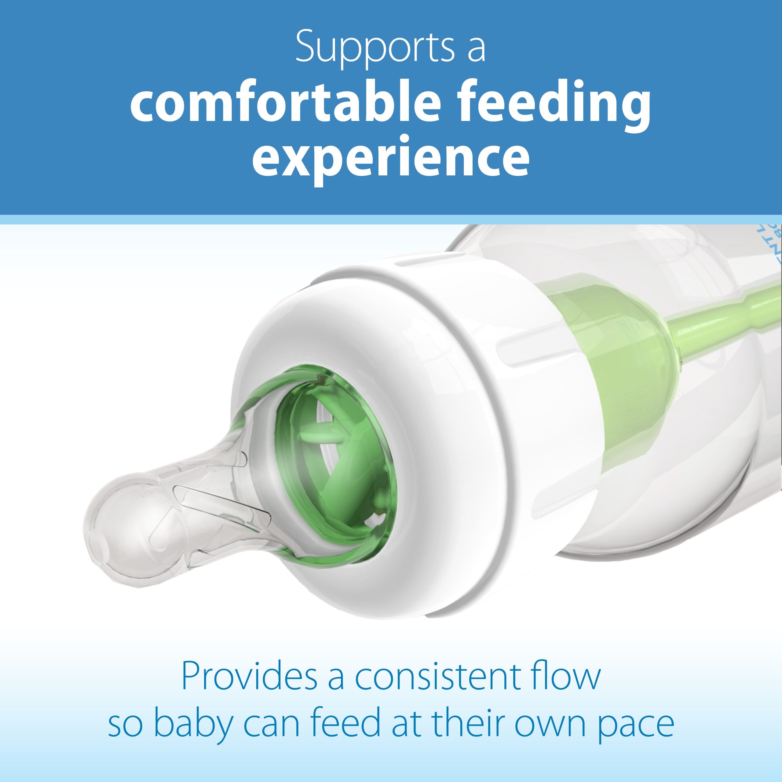 Dr. Brown's Natural Flow Narrow Baby Bottle Silicone Nipple. Level Preemie. 2-Pack - Image 6