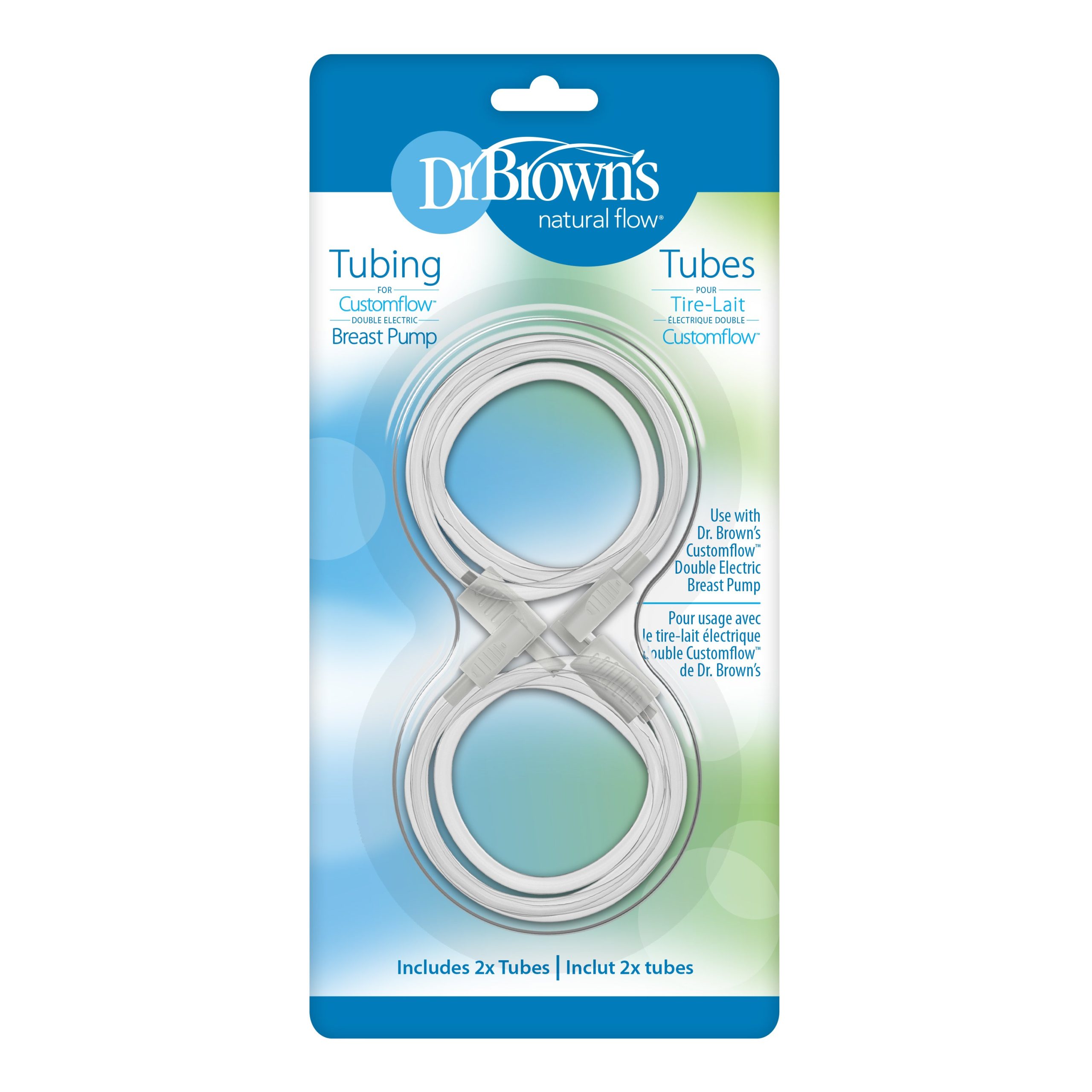 Dr. Brown's Tubing for Customflow™ Double Electric Breast Pump. 2pk - Image 2